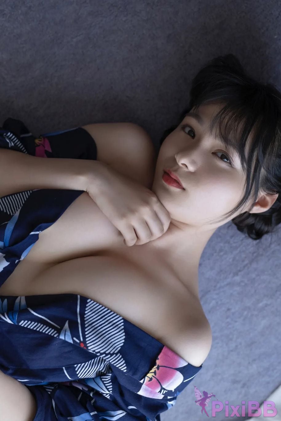 Japanese Idol Mizuki Hoshina FRIDAY digital photo book Take off your yukata PixiBB (3)